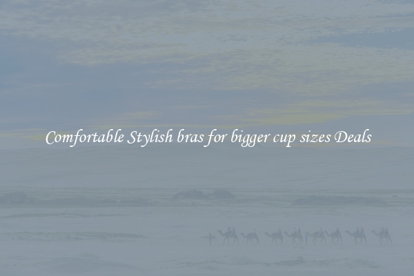 Comfortable Stylish bras for bigger cup sizes Deals