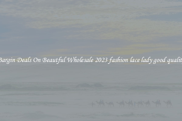 Bargin Deals On Beautful Wholesale 2023 fashion lace lady good quality