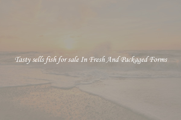 Tasty sells fish for sale In Fresh And Packaged Forms